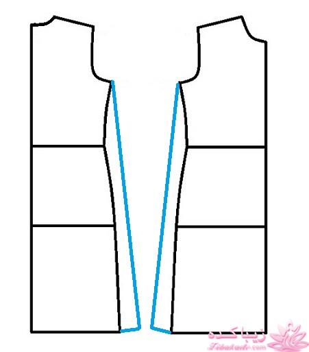 آموزش دوخت مانتو